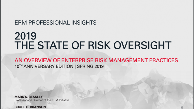 ERM PROFESSIONAL INSIGHTS THE STATE OF RISK OVERSIGHT